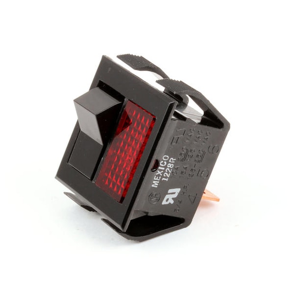 Anets SPST 10 Amp With Light Red 120 Volt Switch P9101-35 - main